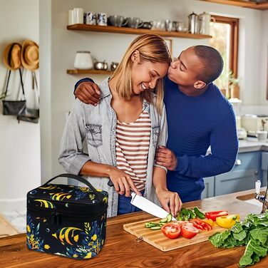 Сумка-холодильник для обіду: компактна, легка, водонепроникна, для роботи та школи