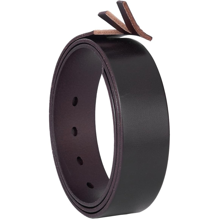 Чоловічий шкіряний ремінь - Jeansgürtel для чоловіків | З подарунковою коробкою | Ширина 38 мм | Колір: коричневий