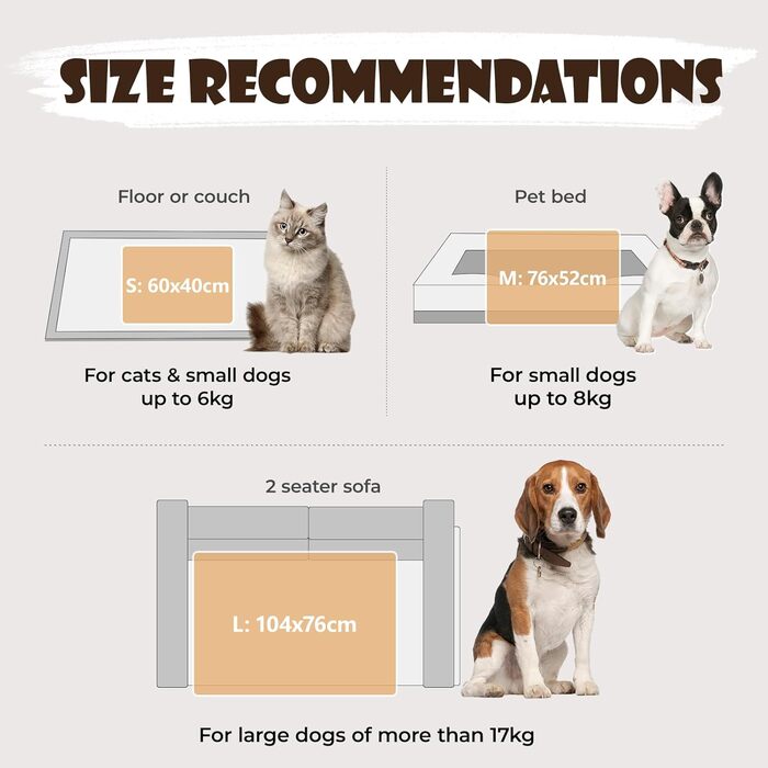 М'яка флісова ковдра для собак та котів Любе Пфотє, 3 шт. у наборі, 76*104 см