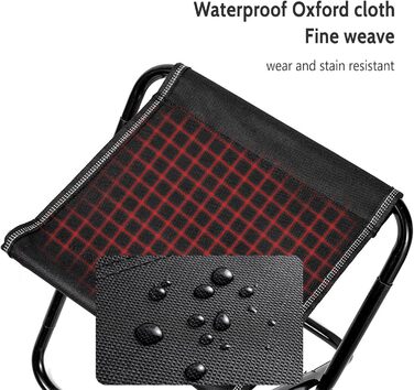 Розкладний садовий пуф для кемпінгу та відпочинку на природі (середній)