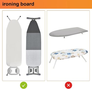 Настінна підставка для прасувальної дошки MOREE з кошиком для зберігання – тримач для праски та прасувальної дошки для пральні – чорний, великий