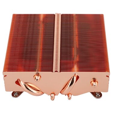 Thermalright AXP90-X53: Низькопрофільний кулер CPU для ITX, 53 мм, PWM вентилятор TL-9015R, технологія AGHP, сумісний з AMD AM4/AM5 та Intel 1700/1150/1151/1155/1156/1200 (модель з чистої міді)