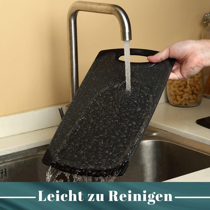 Набір дерев'яних обробних дощок Hunnycook 3 шт. з піддоном для соку, антибактеріальний, BPA-free, для миття в посудомийній машині