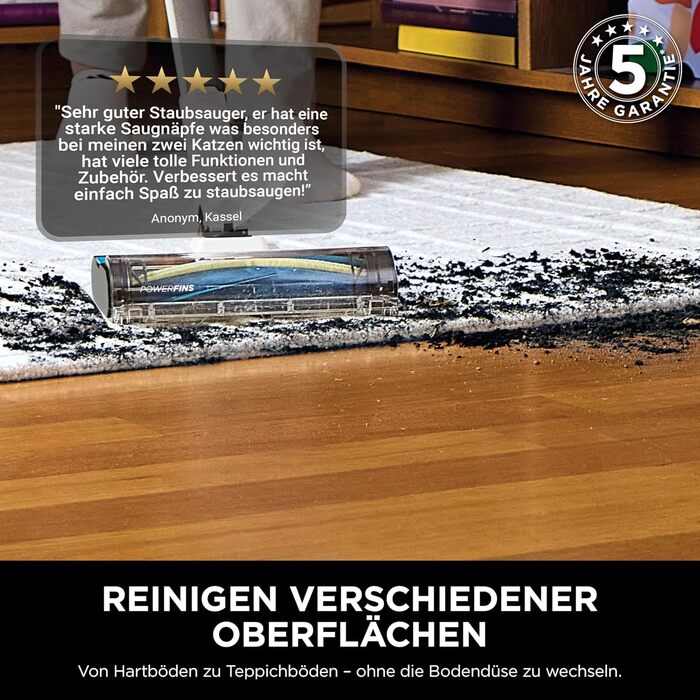 Пылесос Shark PowerPro IZ380EU: аккумуляторный, без мешка, для шерсти животных, аллергиков, ковров и твердых полов, с LED-подсветкой и шарнирным шлангом, Navy Blue (Java Metallic)