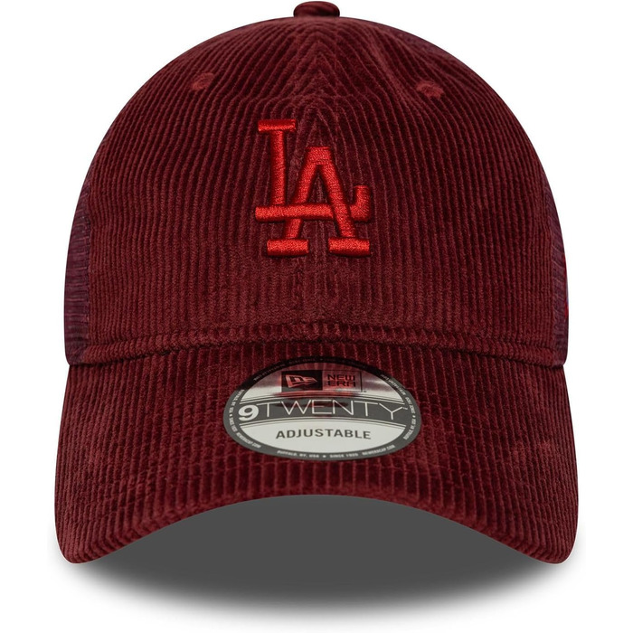 Кепка New Era MLB Trucker з регулюванням, бейсболка Snapback з сіткою, логотип команди Los Angeles Dodgers (один розмір, #38387)