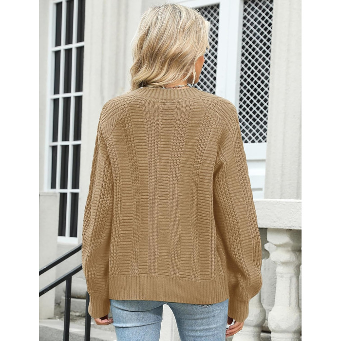 Жіночий кардиган Rapbin: короткий рукав, в'язаний, вільний крій, з ґудзиками (Хакі, XL)