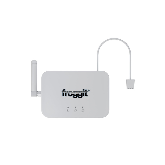 Метеостанція Froggit WH3000 SE PRO WiFi з датчиком температури та вологості, інтернет, бездротова, з прогнозом погоди
