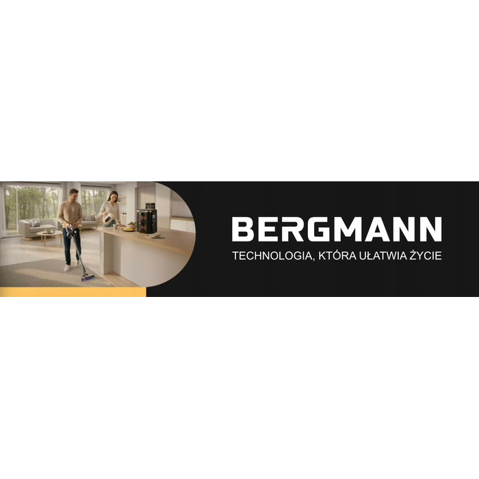 Аерофритюрниця Bergmann 8L Air Fryer 1800W 7в1 з сенсорною панеллю