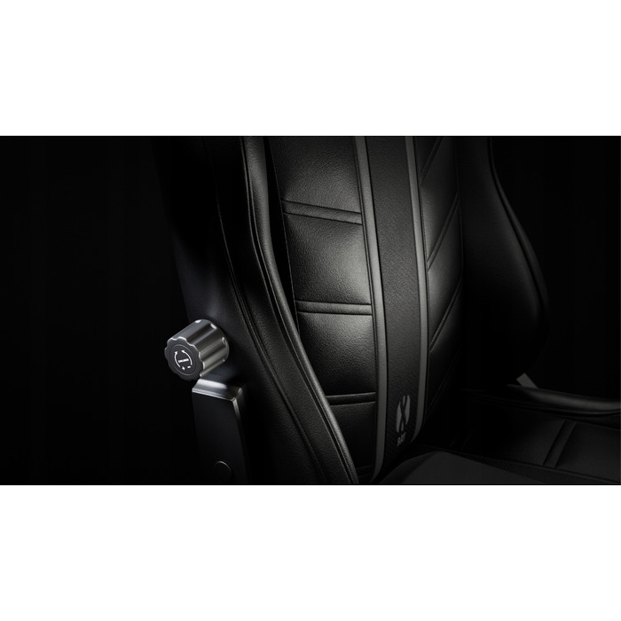 Ігрове крісло Diablo Chairs Diablo X-Ray, штучна шкіра, чорне