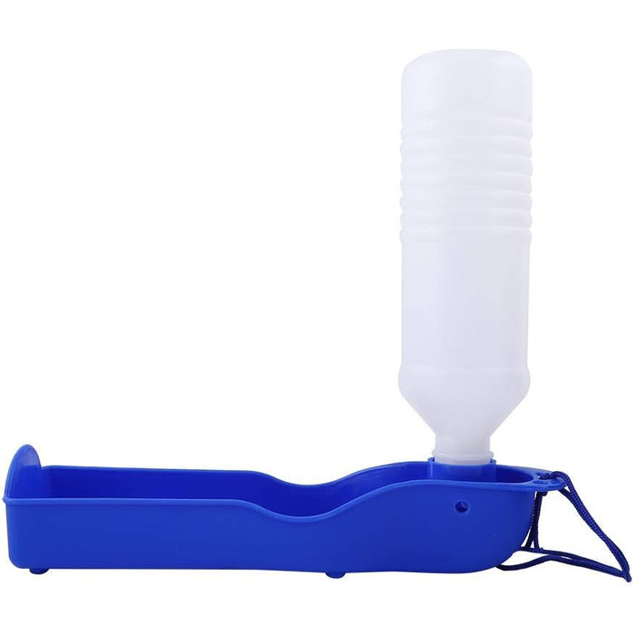 Поїлка для собак у подорожі: складана пляшка для води 250/500 мл. Зручна для собак та котів.