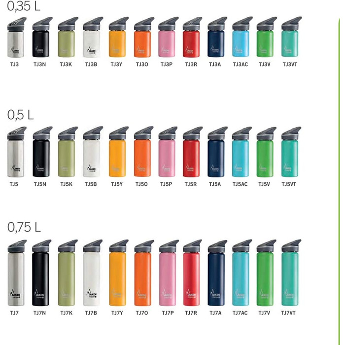 Laken Water Bottles & Thermos Jannu - Stainless Steel and Double-Walled Vacuum