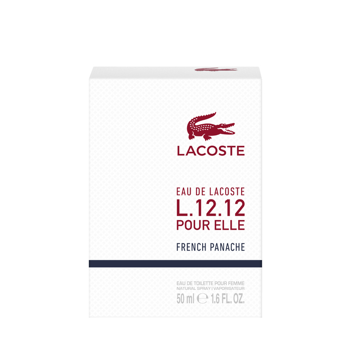 Жіноча туалетна вода Lacoste L.12.12 Pour Elle French Panache, 50 мл