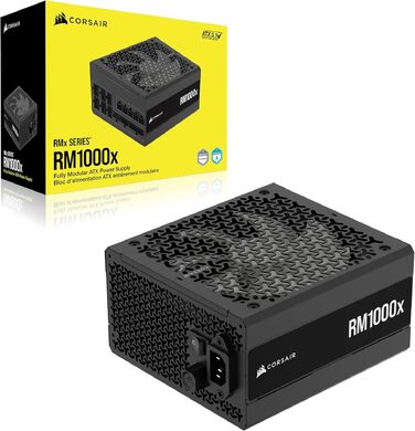 Блок живлення Corsair RM850x (2024) 850W — повністю модульний, ATX 3.1, PCIe 5.1, низький рівень шуму, чорний