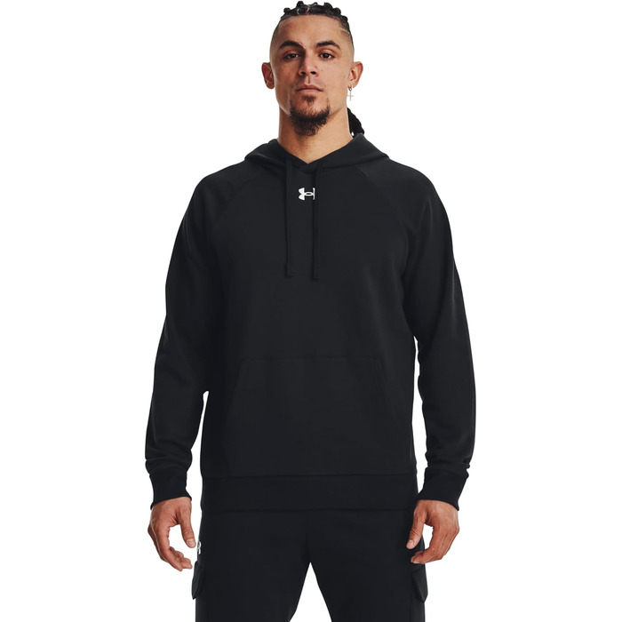 Чоловічий худі Under Armour UA Rival Fleece — спортивна кофта з капюшоном та флісовим начосом