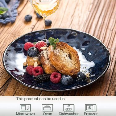 Набір сервіровочних тарілок Vicrays (3 шт.) Starry Blue - 3 шт., 40.6x35.6x25.4 см, порцеляна