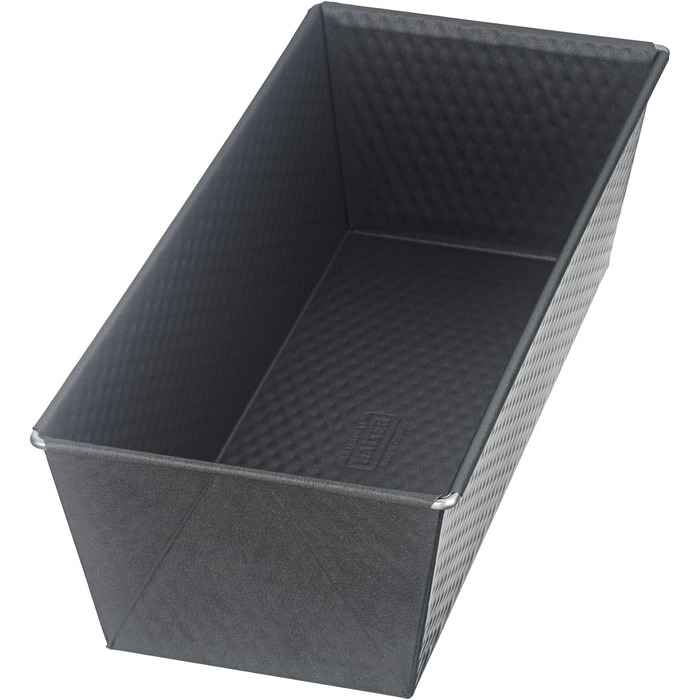 ORIGINAL KAISER Kaiser Inspiration Loaf Pan with Silicone Lid, Rectangular Baking Tin, Non-Stick Coated for Baking and Storage, 32x 15 x 19 cm, Alloy Steel, Grey, 35 x 14 x 9 cm, 5
