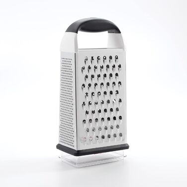 OXO Good Grips Трита тертка з контейнером з нержавіючої сталі – для овочів та інших продуктів