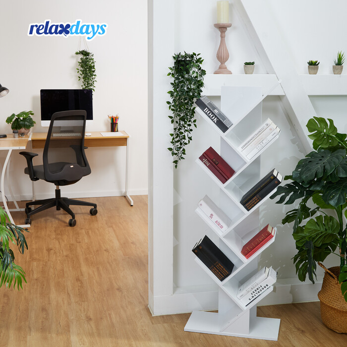 Книжкова шафа Relaxdays 9 рівнів