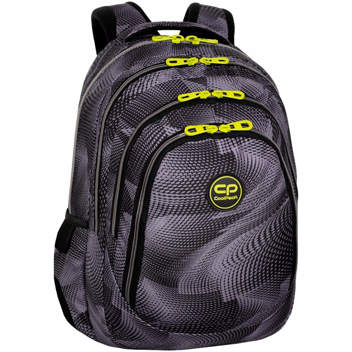 Шкільний рюкзак для підлітків Coolpack Drafter Hurricane, чорний (4-8 класи)