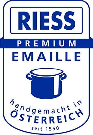 Форма для випікання хліба Riess 35 см, емальована, синя, 3,2 л