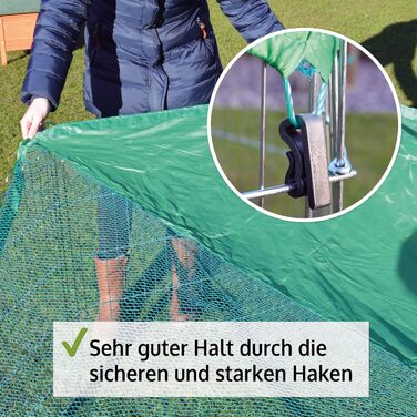 Вольєр Zooprinz Premium XXL для дрібних тварин та собак/щенят - з захисним сітком, 60 см - без захисту дна