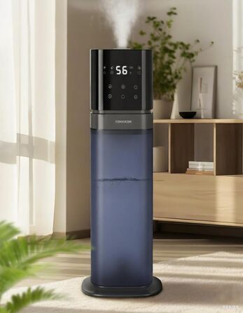 Зволожувач повітря YOKEKON для дому: ультразвуковий, 8L, тихий, для великих приміщень, синій