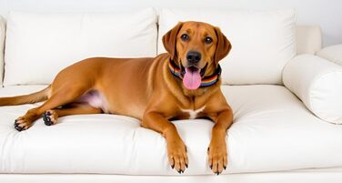 Нашийник для собак Extra-Breit & Weich з неопреновою підкладкою (Райдуга на чорному, S) S (38-43 см) Райдуга на чорному