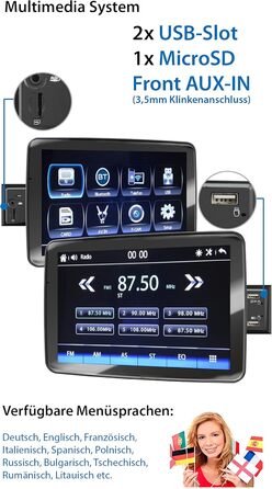 Автомагнітола XOMAX XM-V911R з 9