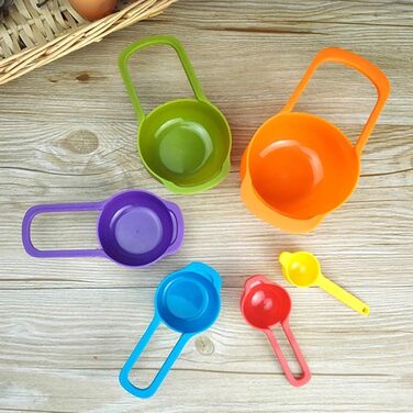 Homemaker Measuring Cups and Spoons, 6-Piece Set