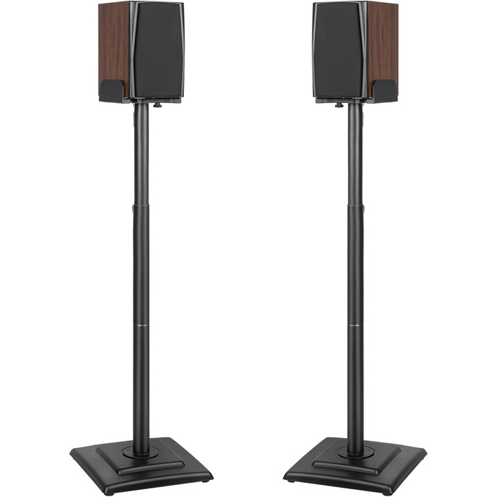 Регульовані підставки для акустики SB-204: пара підставок для сателітної та поличкової акустики, до 5 кг, з кабельним каналом