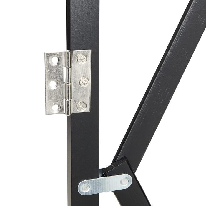 Захисне ворота для собак Relaxdays, висувні до 96 см, 48,5-60 см висота, чорний колір