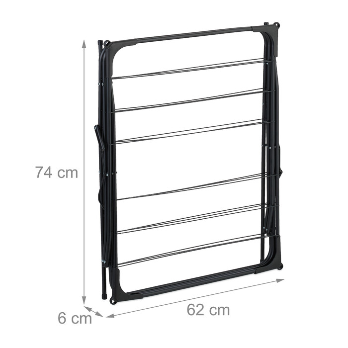 Relaxdays Folding Clothes Drying Rack