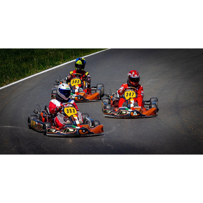 Speed Racewear Brisbane G-4 Motorsport Kartsport Racing Karting Gloves (9, Black, White, Neon Yellow)