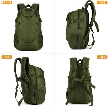Тактичний рюкзак HUNTVP 25L MOLLE водонепроникний для спорту, туризму, школи, дорослих