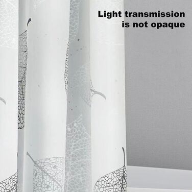 Шторка для душу Helweet, водонепроникна, 180 x 200 см, анти-пліснява