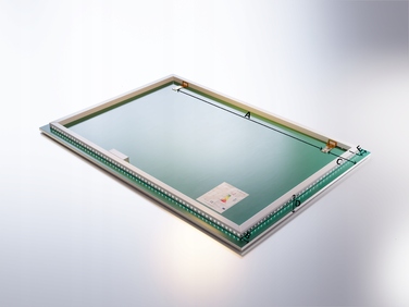 LED-дзеркало у ванну кімнату 50x70 з сенсорним перемикачем