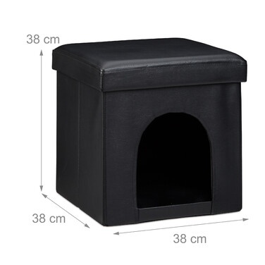 Relaxdays Dog Box Ottoman