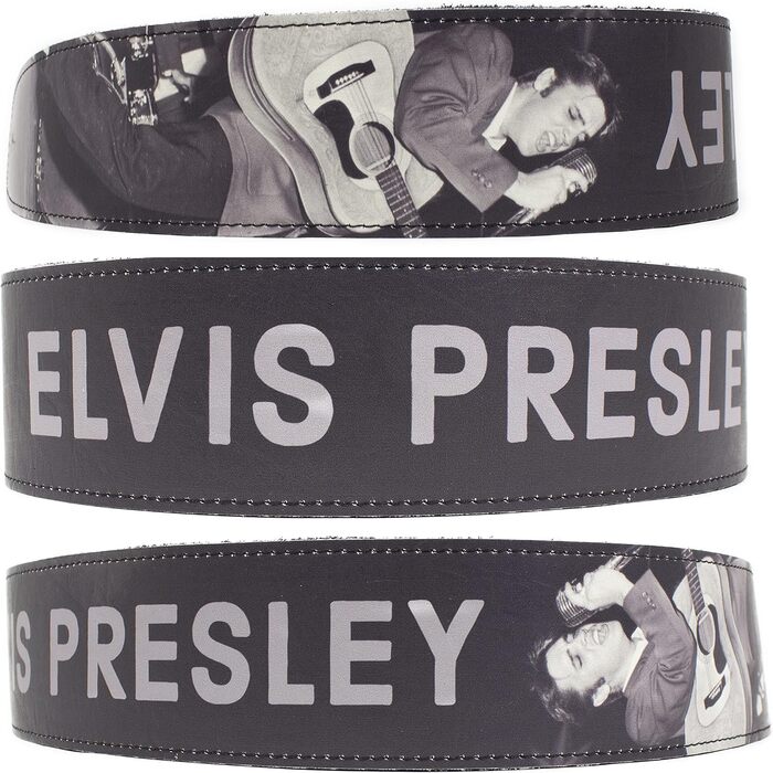 Гітарний ремінь Perri's Leather Poly Pro Hootenanny, 58' (53', сірий)