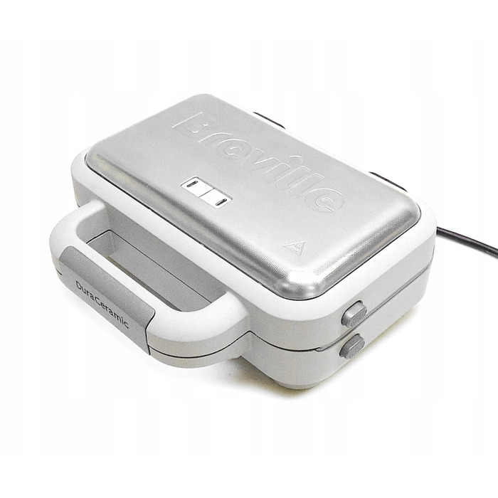 Вафельниця Breville DuraCeramic VST072 850 Вт, сріблястий/сірий