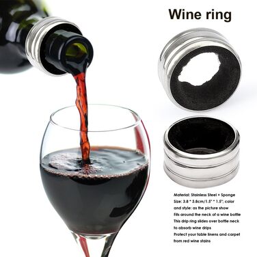 Набір для відкриття вина в дерев'яній коробці, подарунковий, люкс, професійний сомельє, з відкривачем, кришками, аксесуарами для вина (Style 02)