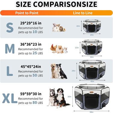 Клітка-лабіринт для котів, розкладний вольєр для котів, блакитний, M