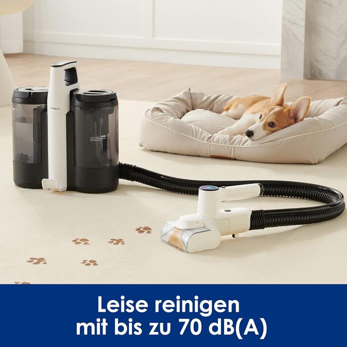 Портативний бездротовий відпарювач для килимів та м'яких меблів Tineco CARPET ONE Spot Essentials