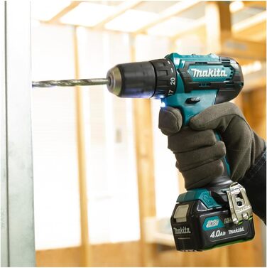 Акумуляторний дриль-шуруповерт Makita DF333DSAE 12V, 2.0Ah, 2 акумулятори + зарядний пристрій у транспортному кейсі, чорний, синій