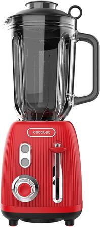 Cecotec Retro Power Stand Mixer - 1200W, 1.5L, Black Titanium, Green Vintage Design
