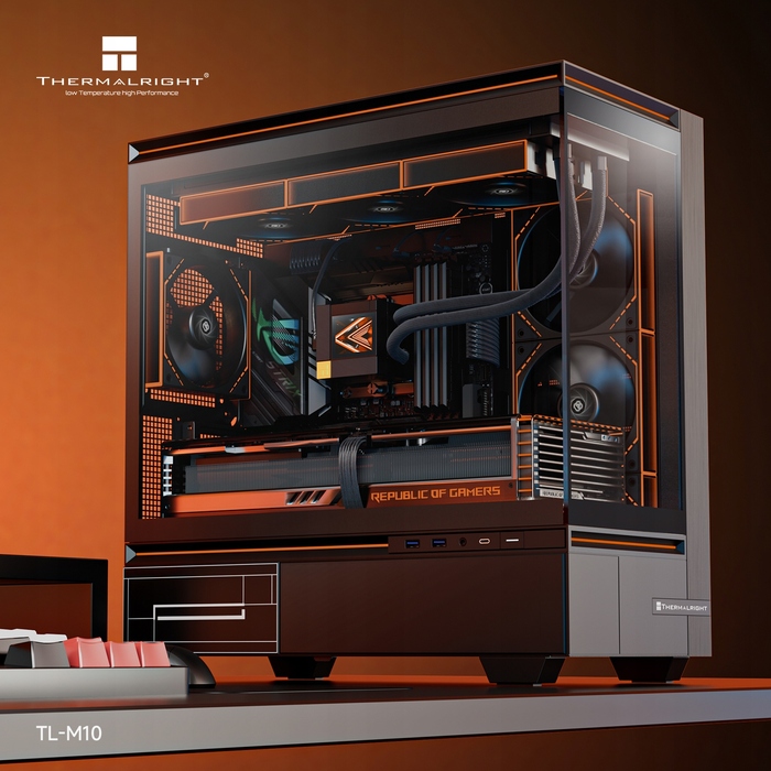 Корпус Thermalright TL-M10 Black, Midi Tower, чорний