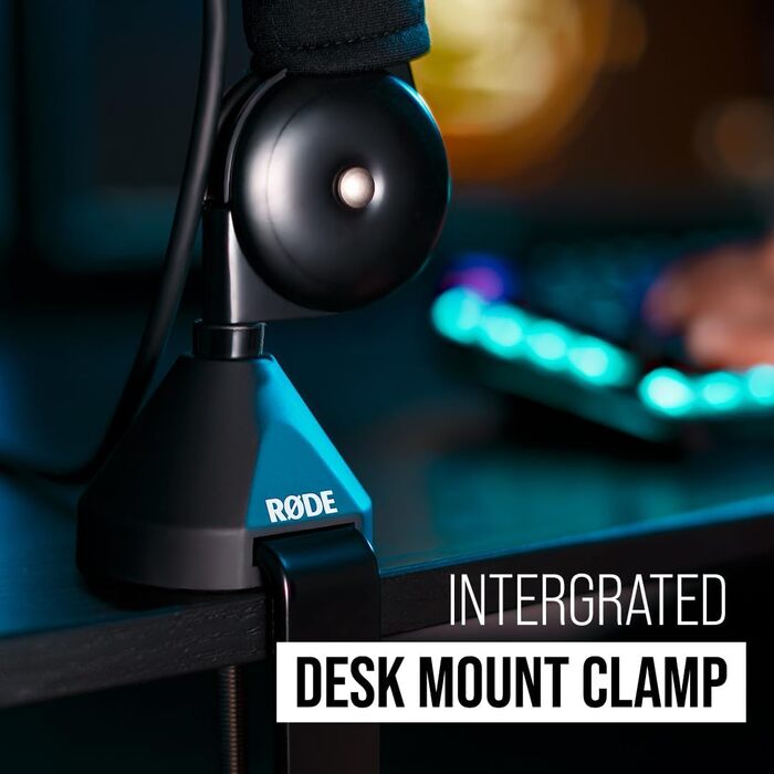 Мікрофон RØDE NT1-A з ниркоподібною характеристикою, комплект з паузозахистом, поп-фільтром та XLR-кабелем для запису вокалу, музики, стрімінгу та подкастингу (NT1 5th Gen Silver)