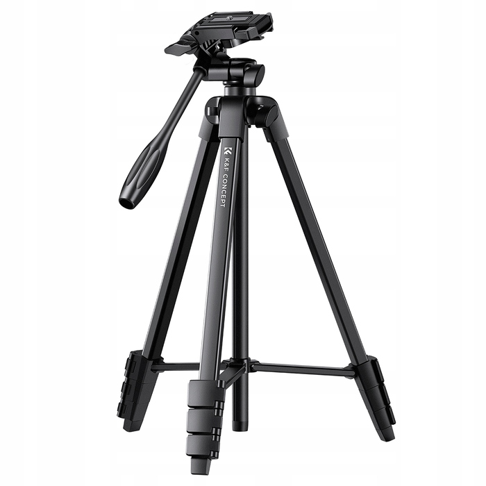Штатив K&F Concept LEKKI KF09.125 B174A1, 152 см, чорний