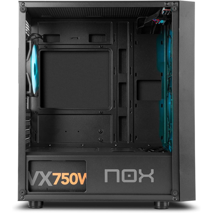 Корпус для ПК INFINITITY EPSILON: ATX, Micro ATX, USB 3.0, металева сітка, підтримка 3 вентиляторів, 4 HDD, відеокарта до 370 мм, чорний