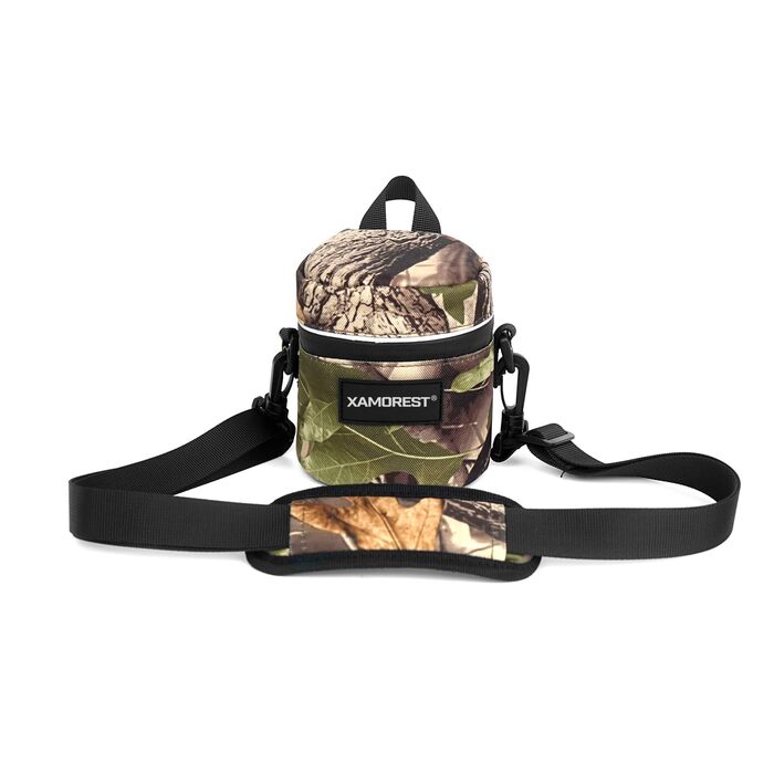 Чохол для об'єктива камери, нейлон, оливковий (XL 10.5x18.5 см, M 8.5x9.5 см)