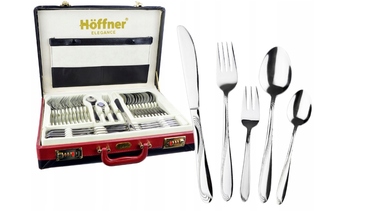 Набір столових приборів Hoffner Elegance, 72 предмети